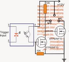 I am a newbie to electronics and hope someone can help. Spdt Solid State Relay Circuit Using Mosfets For Heavy Duty Loads