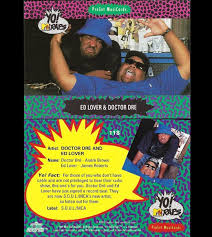 Dré and ed lover also recorded an album in 1994 titled back up off me! Instagram Post Added By Yo Raps Cards Yo Fact For Those Of You Who Don T Have Cable And Are Not Privileged To Hear Their R Yo Mtv Raps Dr Dre Are You The