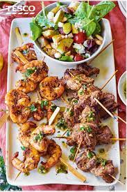Smoky Skewers Recipe Healthy Bbq Ideas Tesco Real Food Recipe Bank Holiday Recipes Bbq Recipes Tesco Real Food