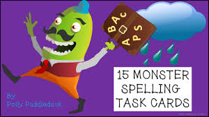 Spellings Activity Pack Spelling Task Cards Spelling Activities Task Cards