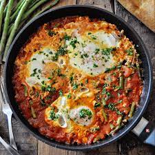 The Ultimate Spanish Eggs With Tomatoes Asparagus Spain On A Fork Recipe Spanish Eggs Recipes Spanish Breakfast Recipes