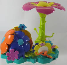2001 Vintage Polly Pocket Complete Flower Fairies Flying School 36998