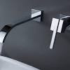 Eva 2 handle deck mount roman tub faucet trim kit with handshower and valve in brushed nickel. 1