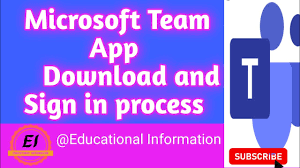 Ms teams is an application developed by microsoft for video conferencing, messaging, calling, sharing files, and managing teams in a … How To Download And Sign In Microsoft Team App Complete Process Educational Information Youtube