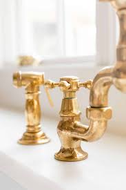 unlacquered brass kitchen faucet aka