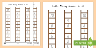 How can you order a ladder worksheet answers fresh quiz worksheet can be beneficial inspiration for those who seek an image according specific categories. Ladder Missing Number To 10 Worksheet Activity Sheets