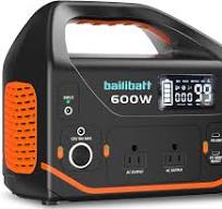 Amazon.com : Portable Power Station 600W 293Wh Camping ...