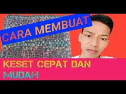 Pada kesempatan kali ini, kami bagikan resep cendol yang terbuat dari tiga jenis tepung, yakni tepung beras, tepung tapioka, dan tepung hunkwe. Cara Membuat Keset Kaki Cepat Dan Mudah Andii Jpd Youtube