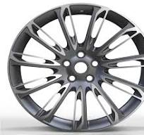 21X9.5 WF Aftermarket Wheel ML0109-1 Matt Gunmetal Machine Face  5X120/72.56, ET 45 mm