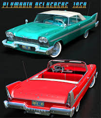 From the outside, you see a long, low, sleek car with the most advanced styling on the road. Plymouth 1958 Belvedere
