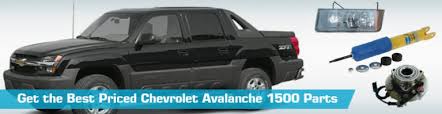 The 2008 chevrolet avalanche has a high stance and tall cargo bed, so we highly recommend the rearview camera option. Chevrolet Avalanche 1500 Parts Accessories Parts Geek