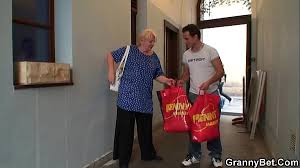 The stranger strikes again — this time, with a blackmail ploy. Horny Guy Fucks 70 Years Old Blonde Granny In Public