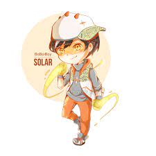 Hebat, kata solar menjadi gambar boboiboy solar подробнее. Boboiboy Fire Ice Solar Wallpapers Wallpaper Cave