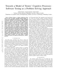 The computer skills test summary. Towards A Model Of Testers Cognitive Processes Software Testing As A Problem Solving Approach Deepai