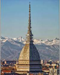 Buongiorno Torino Mole Con Contorno Di Montagne Ciauturin Photo By Marioalesina Eiffel Tower Skyline Tower