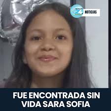ATENCIÓN! 🚨 Lamentablemente, el cuerpo de la menor Sofía Delgado, quien  estaba desaparecida hace 19 días cuando salió de su casa en Villagorgona,  fue hallado en las últimas horas. Las autoridades habrían