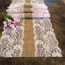 6ft Burlap Lace Runner Wedding Table Runner By Lovelylacedesigns 15 95 Burlap Lace Table Runner Table Runners Wedding Pink Wedding Decorations