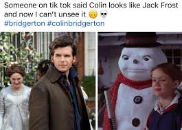 Colin Bridgerton is Frosty 💀🤣 : r/Bridgerton