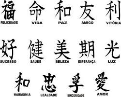 Simbolos Egipcios Para Tatuagens Pesquisa Google Amor Em Japones Letras Chinesas Tatuagem Japonesa