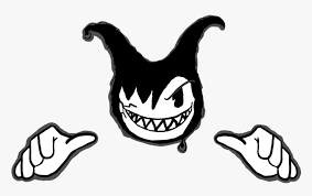 Bendy Evil Face Draw Evil Bendy Black And White Hd Png Download Kindpng Draw the middle line down the center of the face so that you can place the symmetrical features, like the eyes, on each side of this line while also taking into. bendy evil face draw evil bendy black