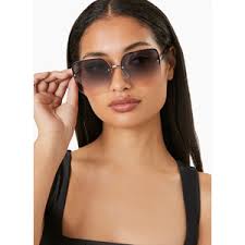 Halo & Hazard Oversized Square Sunglasses