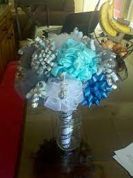 Share on facebook share on twitter. Bridal Shower Ribbon Bouquet Save Ribbons From Presents To Make The Bouquet For Wedding Rehears Bridal Shower Bouquet Purple Bridal Shower Blue Bridal Shower