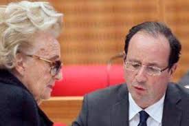 Bernadette Chirac: "Je pense à Valérie Trierweiler"