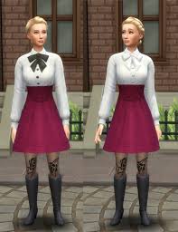 Thank you so much for the amazing dress @sifix. Annabelle Victorian Dress By Therealmofsimblr At Mod The Sims The Sims 4 Catalog