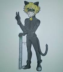 Maybe you would like to learn more about one of these? Chat Noir Full Body Drawing By Cliffocondabitch On Deviantart