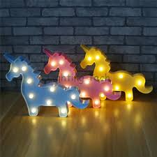 Lovely Unicorn Design Led Night Lamp Nice Birthday Christmas Gift For Children Indoor Bedroom Table Decorative Led Li Diwali Gifts Unicorn Lamp Shop Decoration