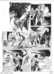 Comics with tags dampyr / are you a fan of comics? Original Page Dampyr N 224 Page 47 Avalon Comic Art