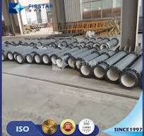 Silicon Carbide Lined Spool and Elbow for High Temperature Coal Ash