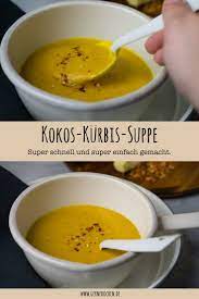 rezept kokos kurbissuppe mit chili gernekochen de rezept kurbissuppe rezepte hokkaido kurbis rezept