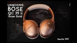 Quietcomfort 35 wireless headphones ii are the best from bose. Unboxing Bose Quiet Comfort Qc 35 Ii Rose Gold Noise Cancelling Headphone Youtube