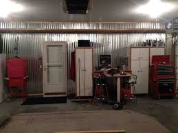 Garage Wall Covering Ideas Garage Interior Painted Garage Walls Garage Design