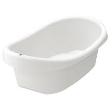 It measures 36 long by 21 wide by 9 deep. Buy Lattsam Baby Bath White Green Online Uae Ikea