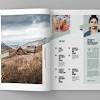 Indesign free to download magazine template from unsell design which evoke feelings of luxury, power, and elegance. 3