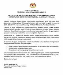 Murfiqah irdina bt mohd faizal 624 views1 year ago. Tidak Benar Kes Positif Covid 19 Di Uitm Alor Gajah