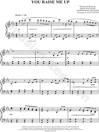 You Raise Me Up So I Can Stand On Mountains Mp3 Download Josh Groban You Raise Me Up Sheet Music Piano Solo In Eb Major Download Print You Raise Me Up Piano Sheet Music Sheet Music