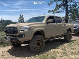 This site is not sponsored by or in any way affiliated with toyota motor north america, inc. 2018 Toyota Tacoma Wheel Offset Slightly Aggressive Suspension Lift 3 727245 Custom Offsets