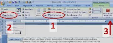 Image result for how to paginate a word document