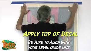 Maybe you would like to learn more about one of these? How To Apply Large Wall Decals Youtube