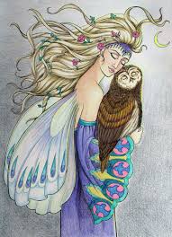 From Fairy Lane By Barbara Lanza Colored By Jules Cote Using Variety Of Colored Pencils Fairy Art Fairy Pictures Beautiful Fairies