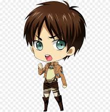 We will be going over quotes only spoken in season 1 and season 2 of attack on titan. Eren Jaeger Transparent Attack On Titan Chibi Ere Png Image With Transparent Background Toppng