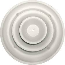 13+ different types of roof vents with pictures. Speedi Grille 6 In Round Ceiling Air Vent Register White With Fixed Cone Diffuser And Bowtie Damper Sg Rcr 06 The Home Depot