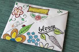 Napisz List Do Siebie Rozwojownik Ania Maluje Envelope Art Mail Art Envelopes Snail Mail Art