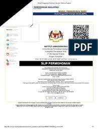 1 ways to abbreviate modul penggantian pemimpin sekolah. Modul Penggantian Pemimpin Sekolah Sistem E Pangkat