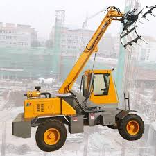 1 Ton Mini Telescopic Boom Forklift Loader For Sale Factory China - New -  Liteng Machinery