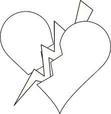 Search through 623,989 free printable colorings at getcolorings. Broken Heart Coloring Pages Coloring Home