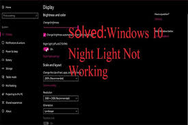 Maybe you would like to learn more about one of these? Windows 10 Night Light Not Working Here Are Fixes